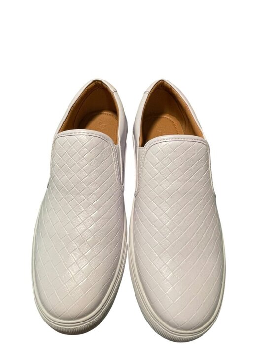 JXSN Men’s White Casual Loafers/Shoes main image 5